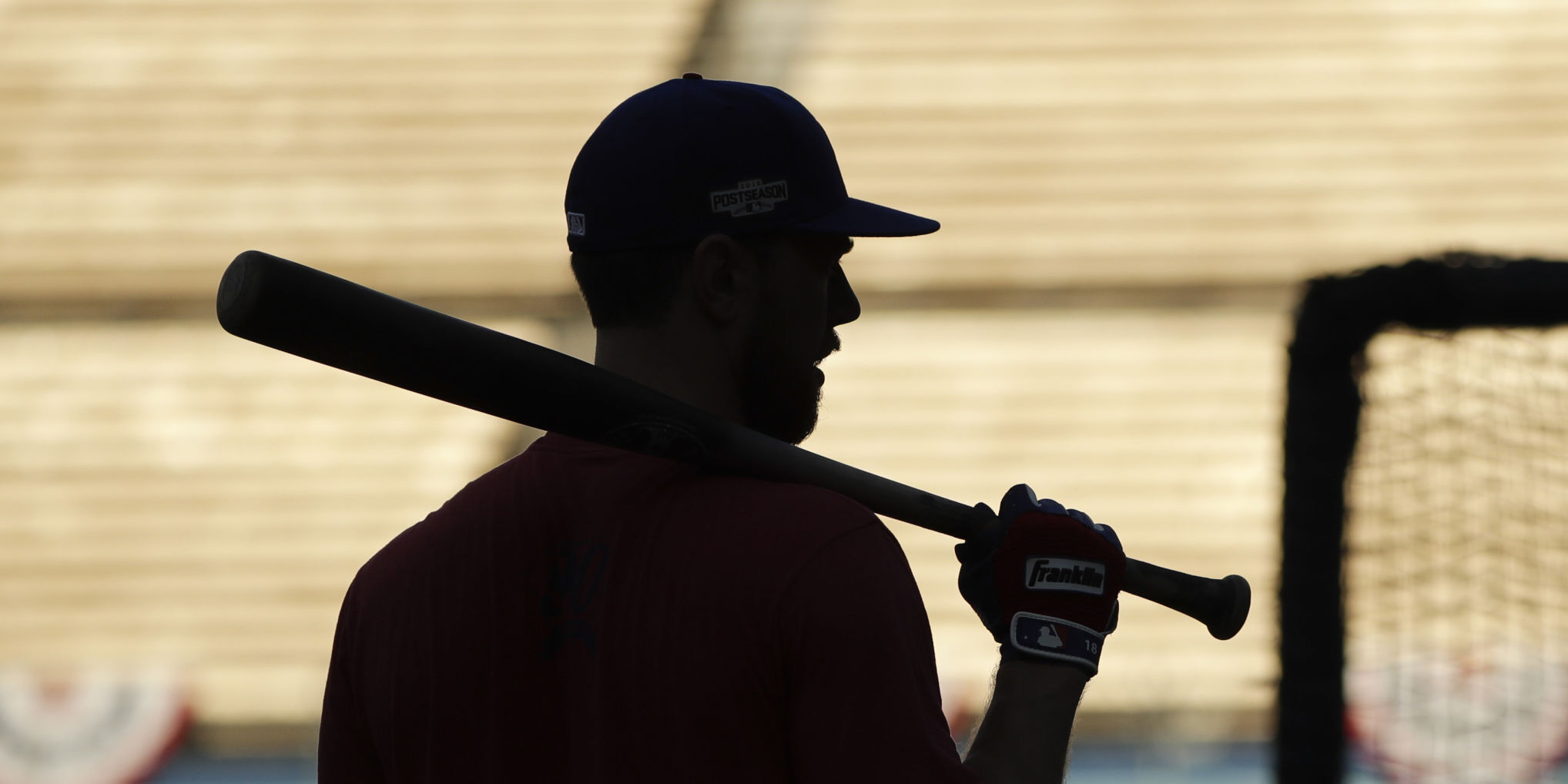 NLCS Cubs Practice Baseball, Game 3